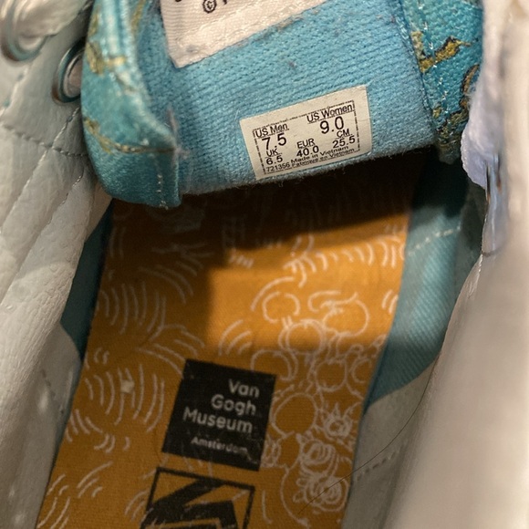 Van Gogh Cherry Blossom Limited Edition Vans - Picture 7 of 7